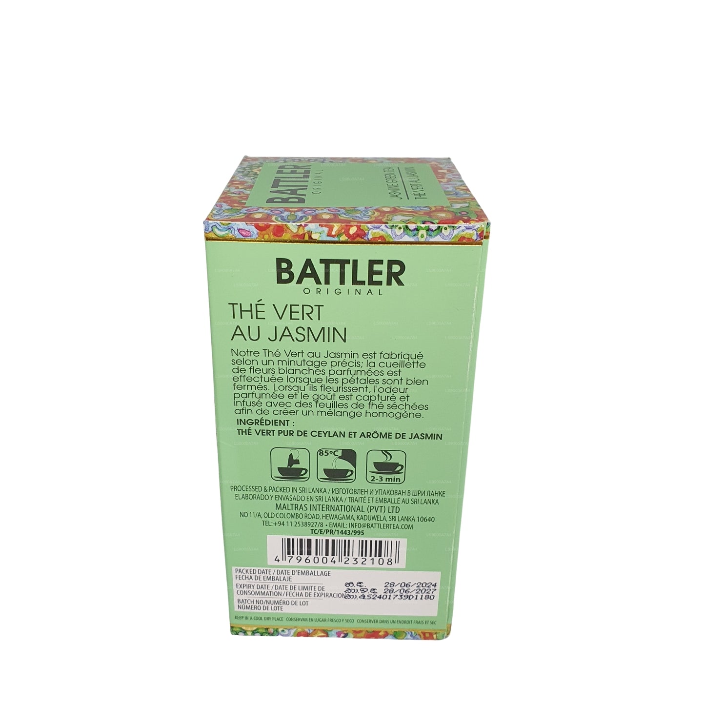Battler Original Jasmin Grøn Te (40g) 20 Tebreve