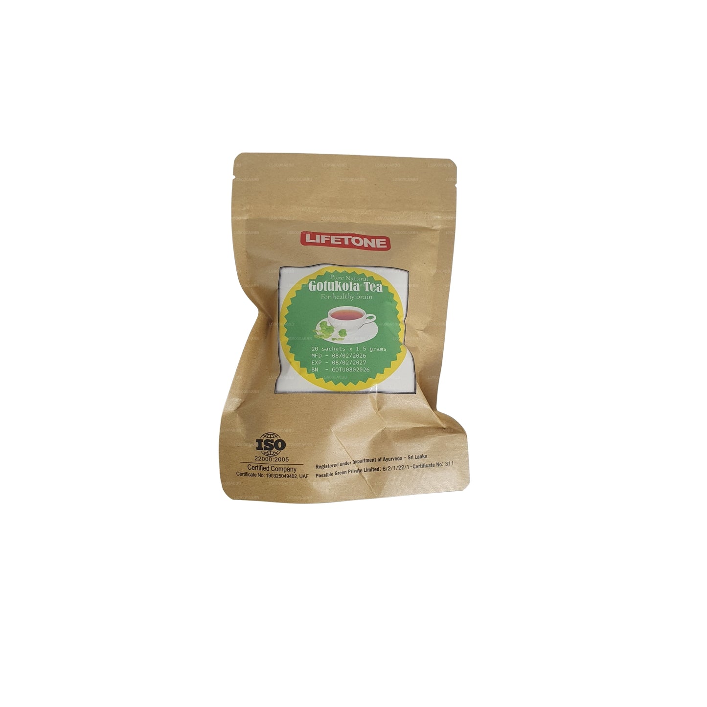 Lifetone Gotukola te (30g)