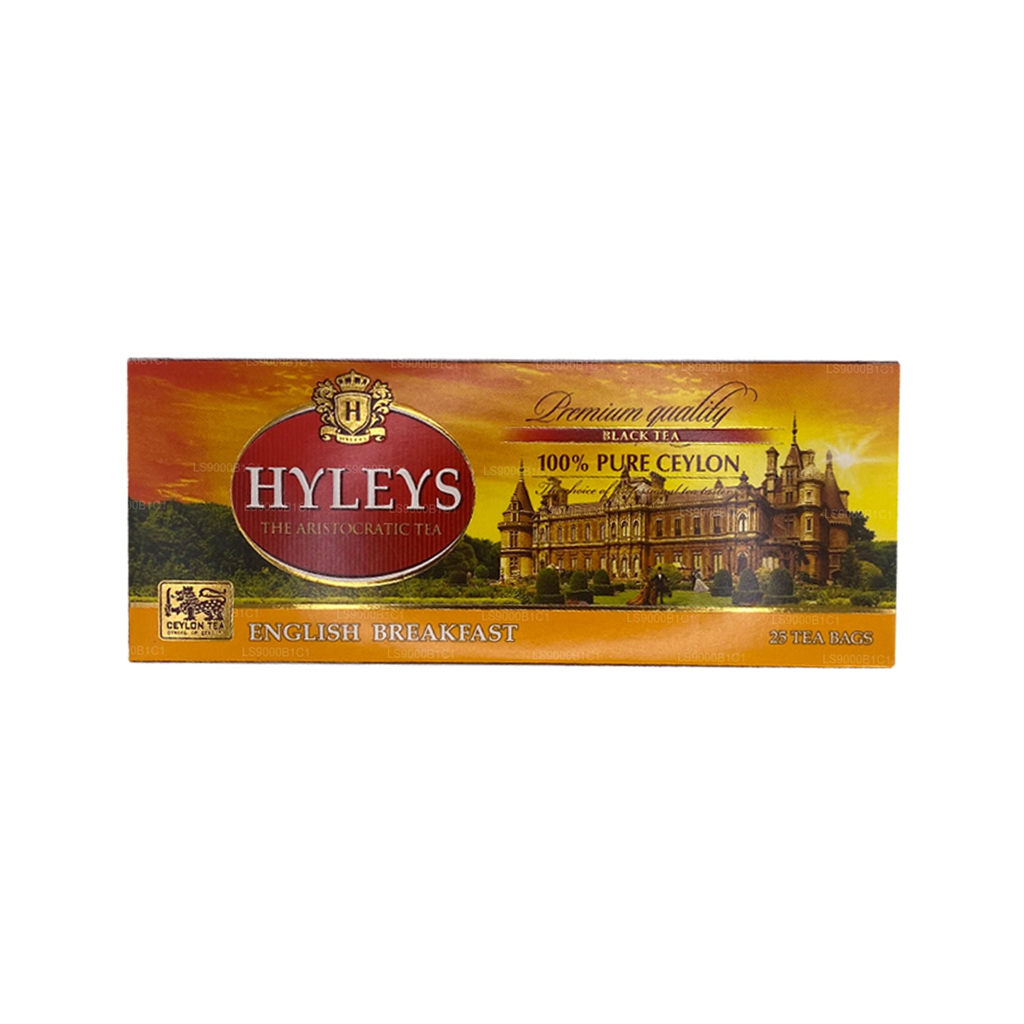 Hyleys sort engelsk morgenmadste (37,5 g) 25 teposer