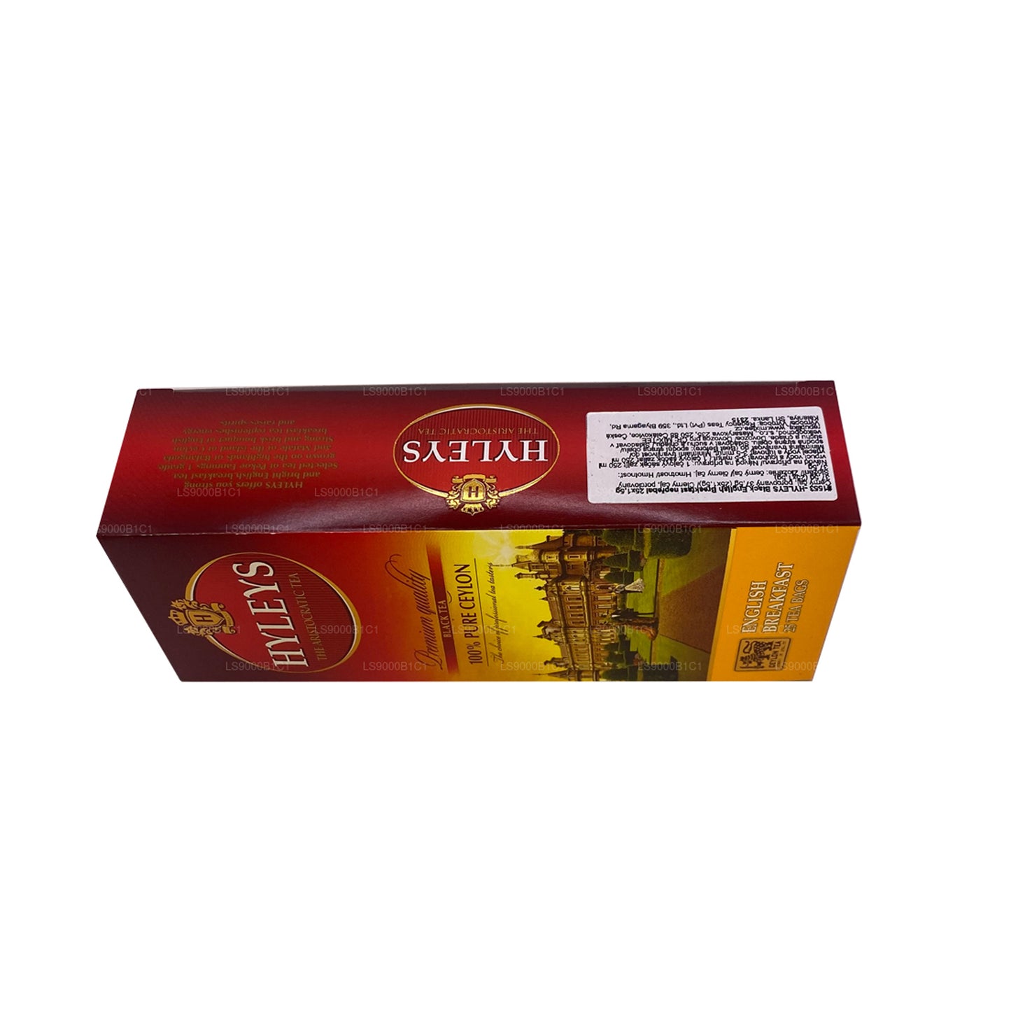 Hyleys sort engelsk morgenmadste (37,5 g) 25 teposer
