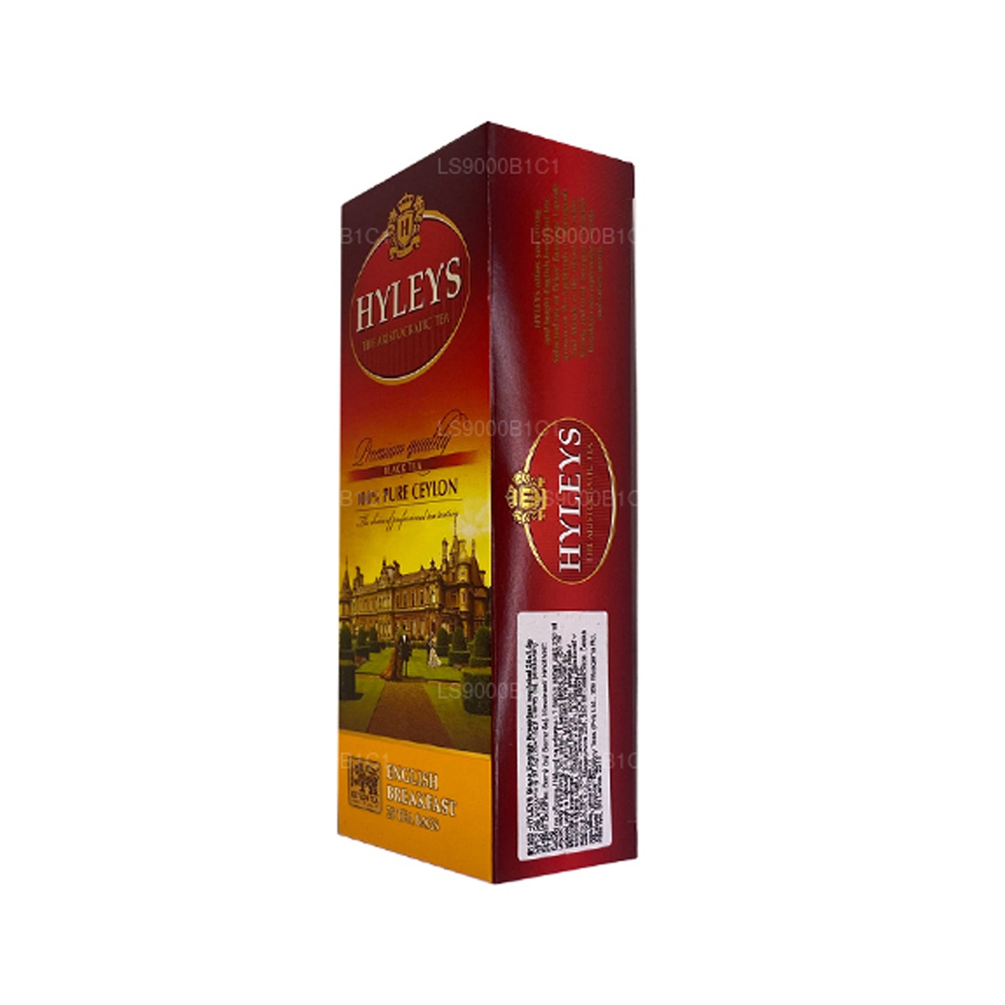 Hyleys sort engelsk morgenmadste (37,5 g) 25 teposer