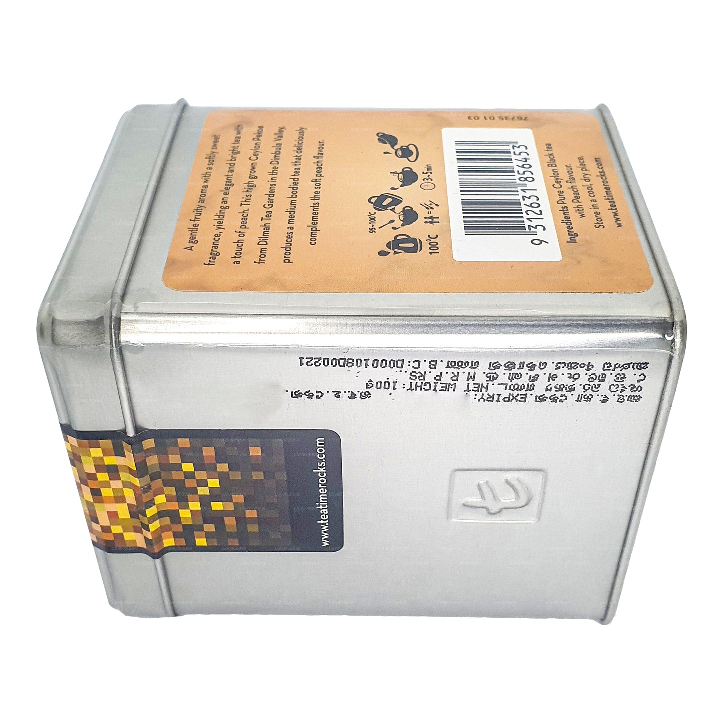 Dilmah t-serie fersken (100 g) løsbladet te