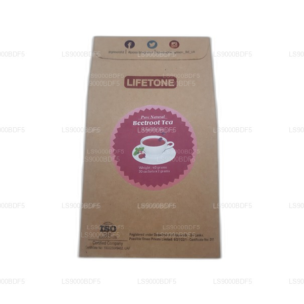 Lifetone rødbeder te (40g)