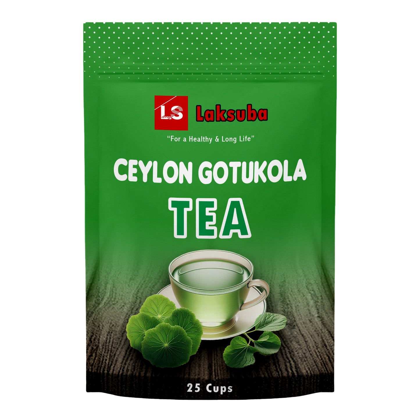 Laksuba Ceylon Gotukola Te (37,5 g) 25 tebreve