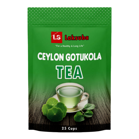 Laksuba Ceylon Gotukola Te (37,5 g) 25 tebreve
