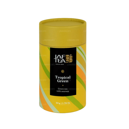 Jaf Tea Trophical Green - Grøn te med soursop (50g)