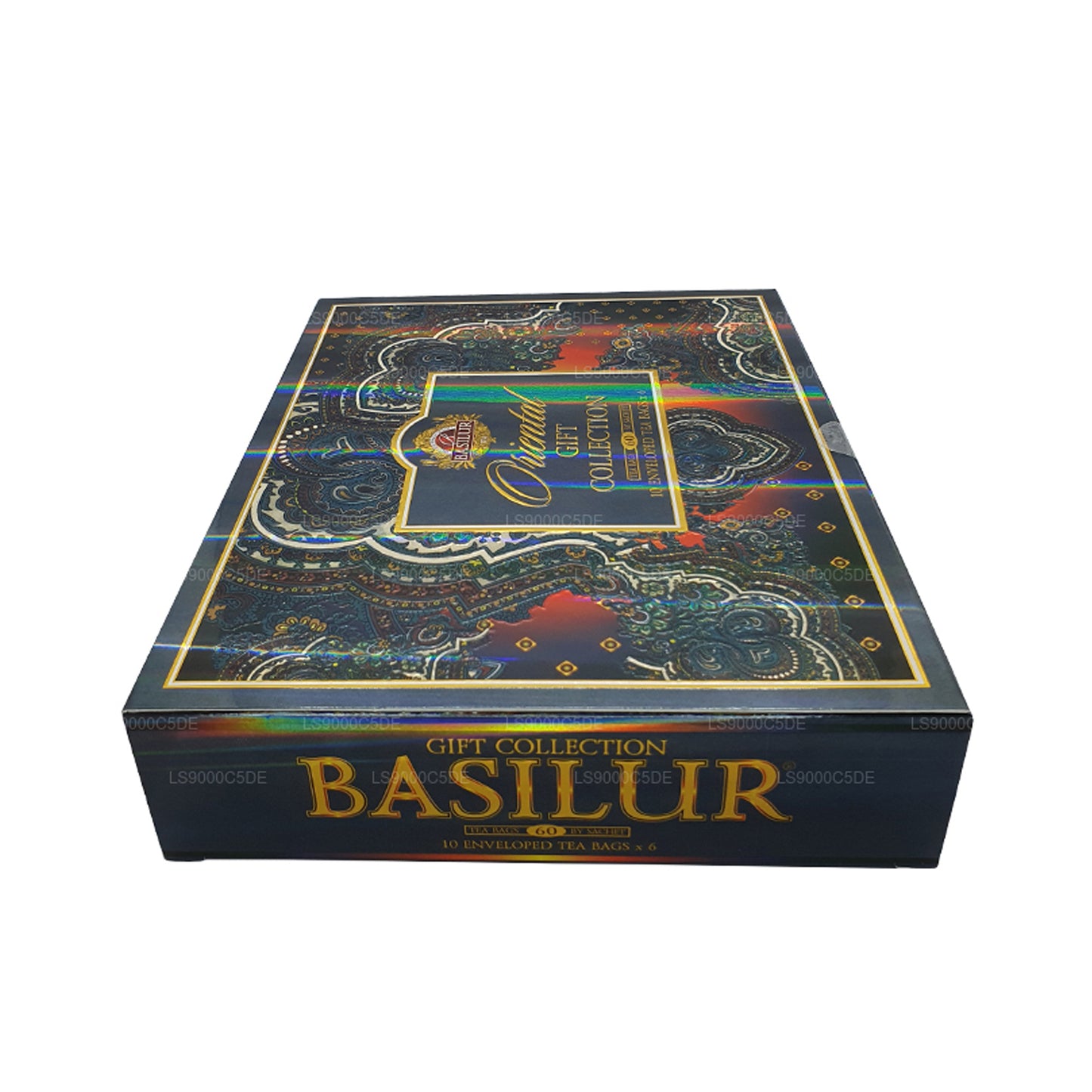 Basilur assorteret orientalsk gavesamling (110 g) 60 indhyllede teposer