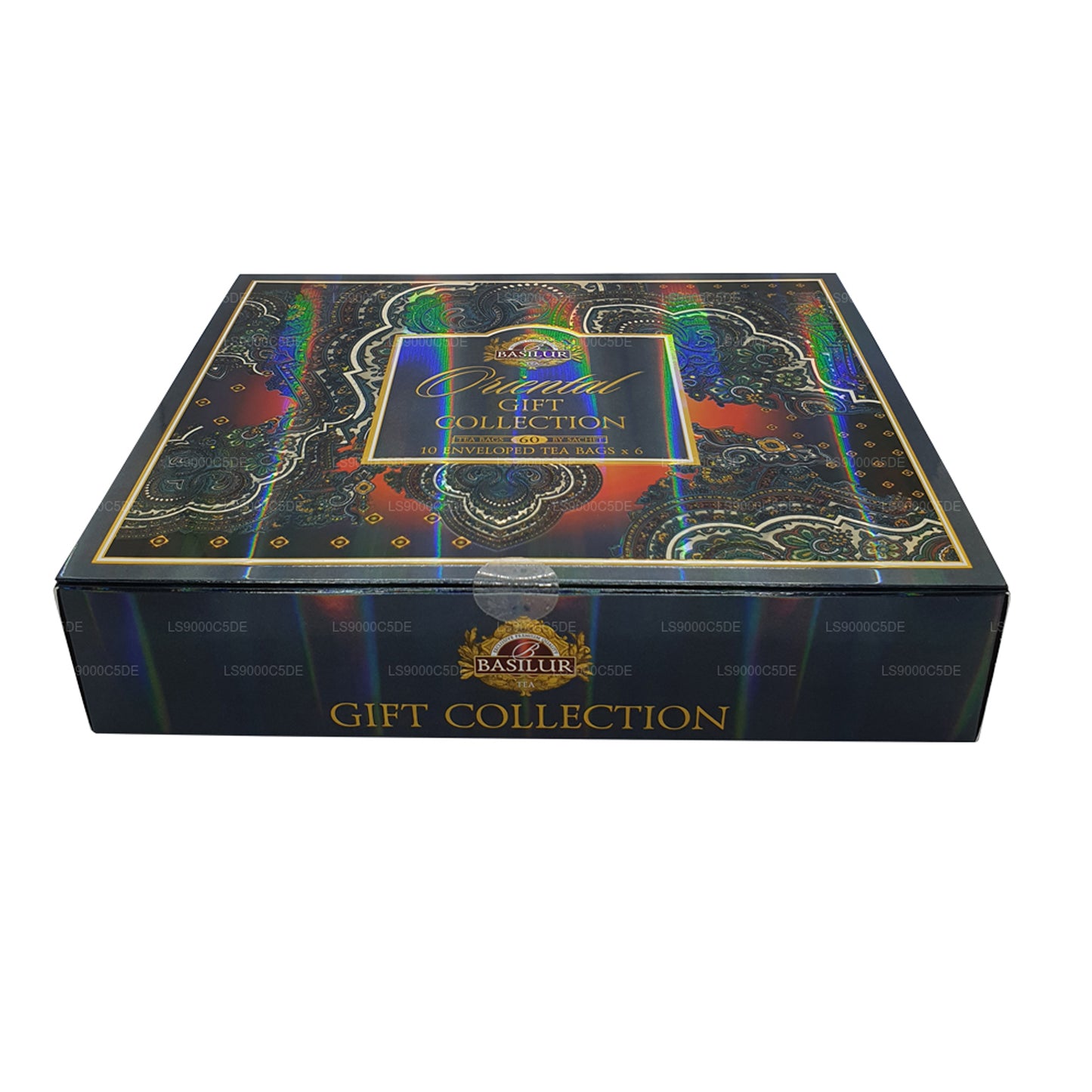 Basilur assorteret orientalsk gavesamling (110 g) 60 indhyllede teposer