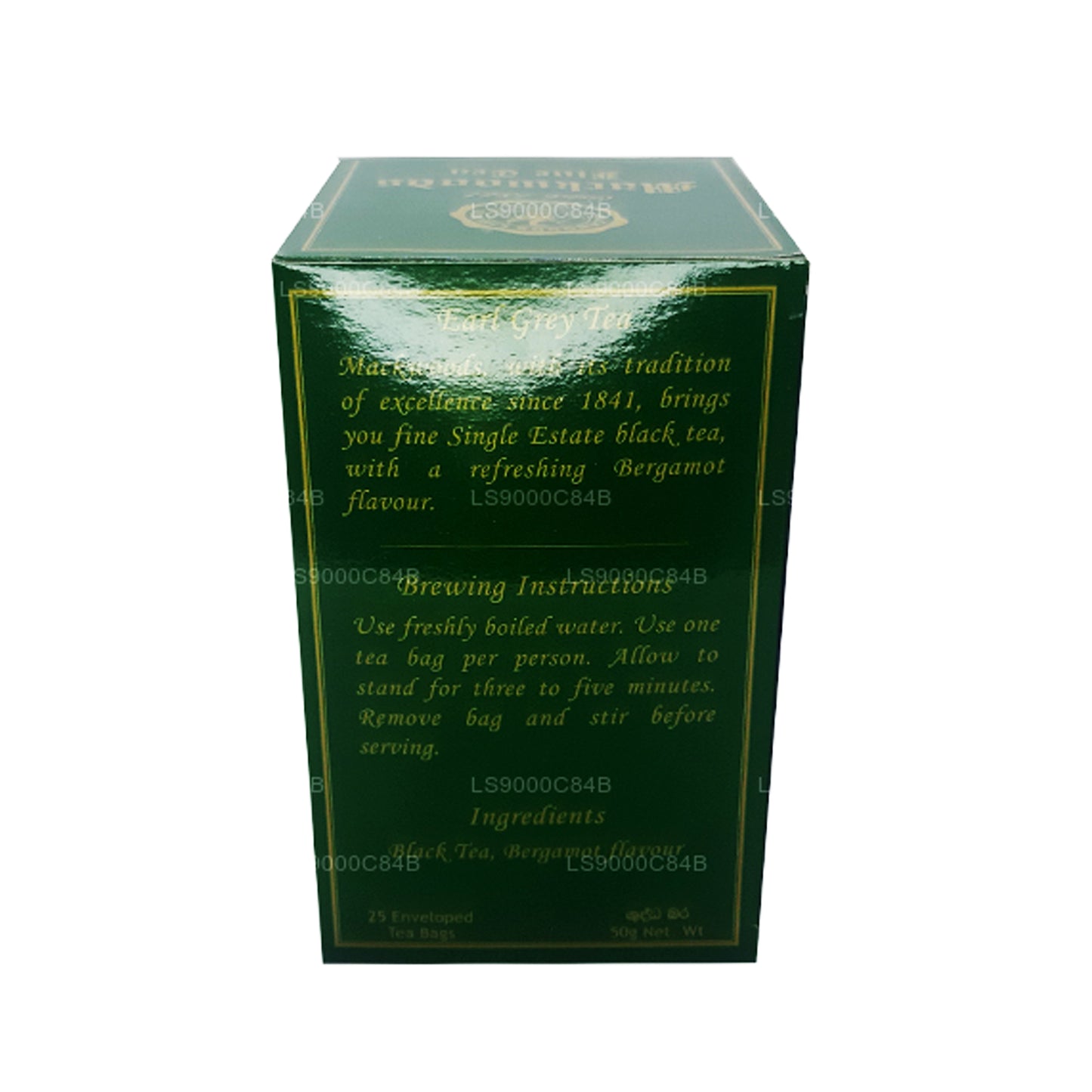 Mackwoods Earl Grey Te (50g) 25 Teposer