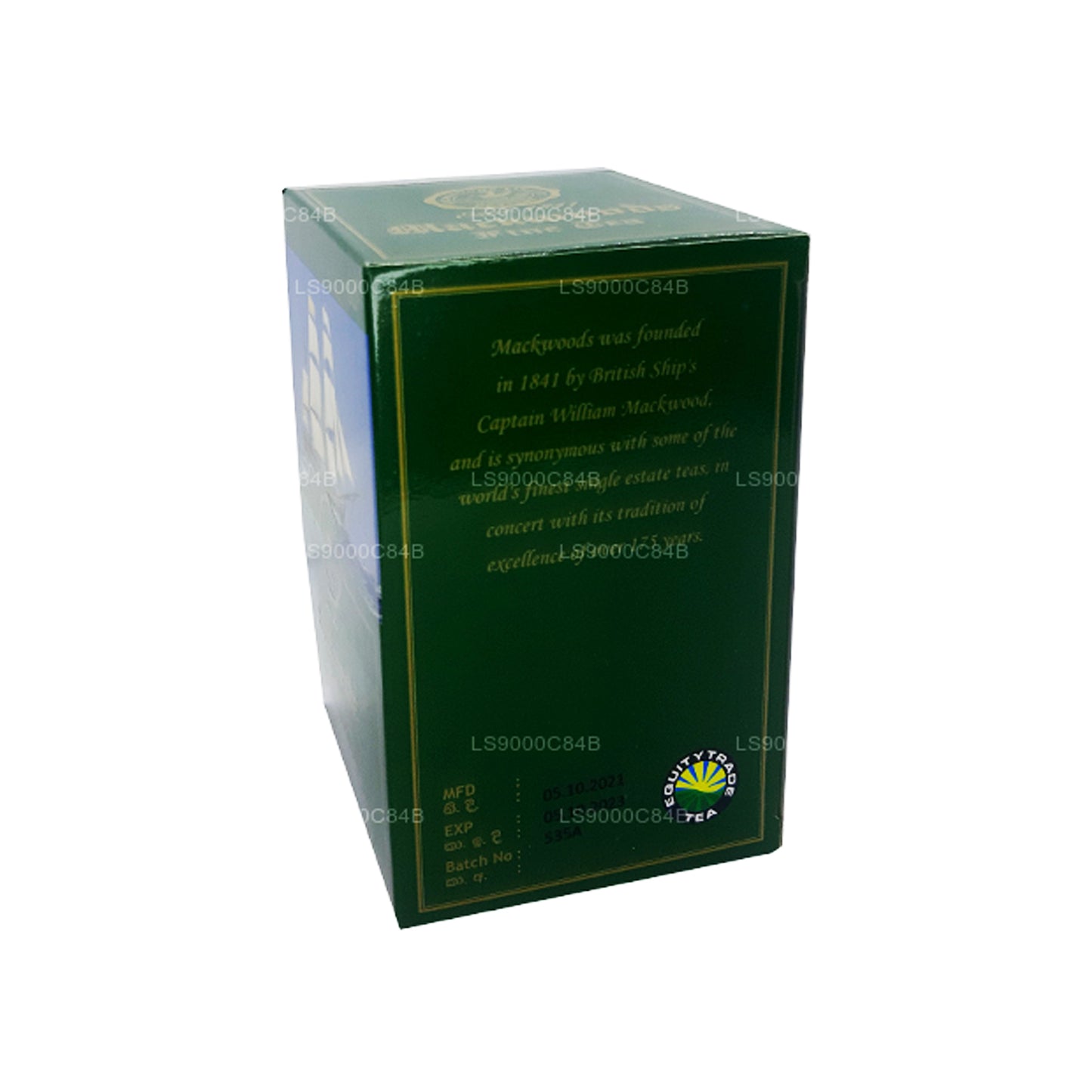 Mackwoods Earl Grey Te (50g) 25 Teposer