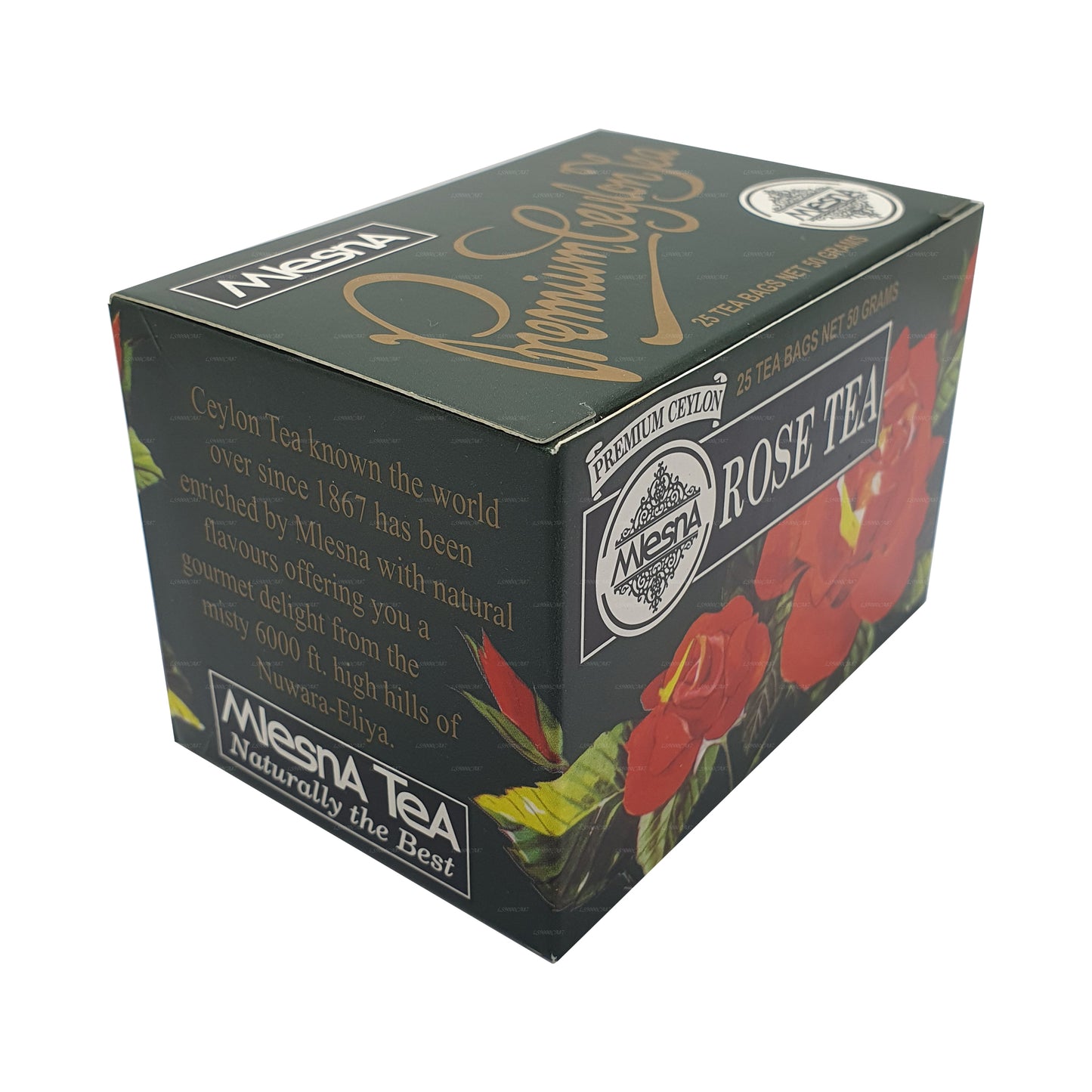 Mlesna Rose Te (50g) 25 tebreve