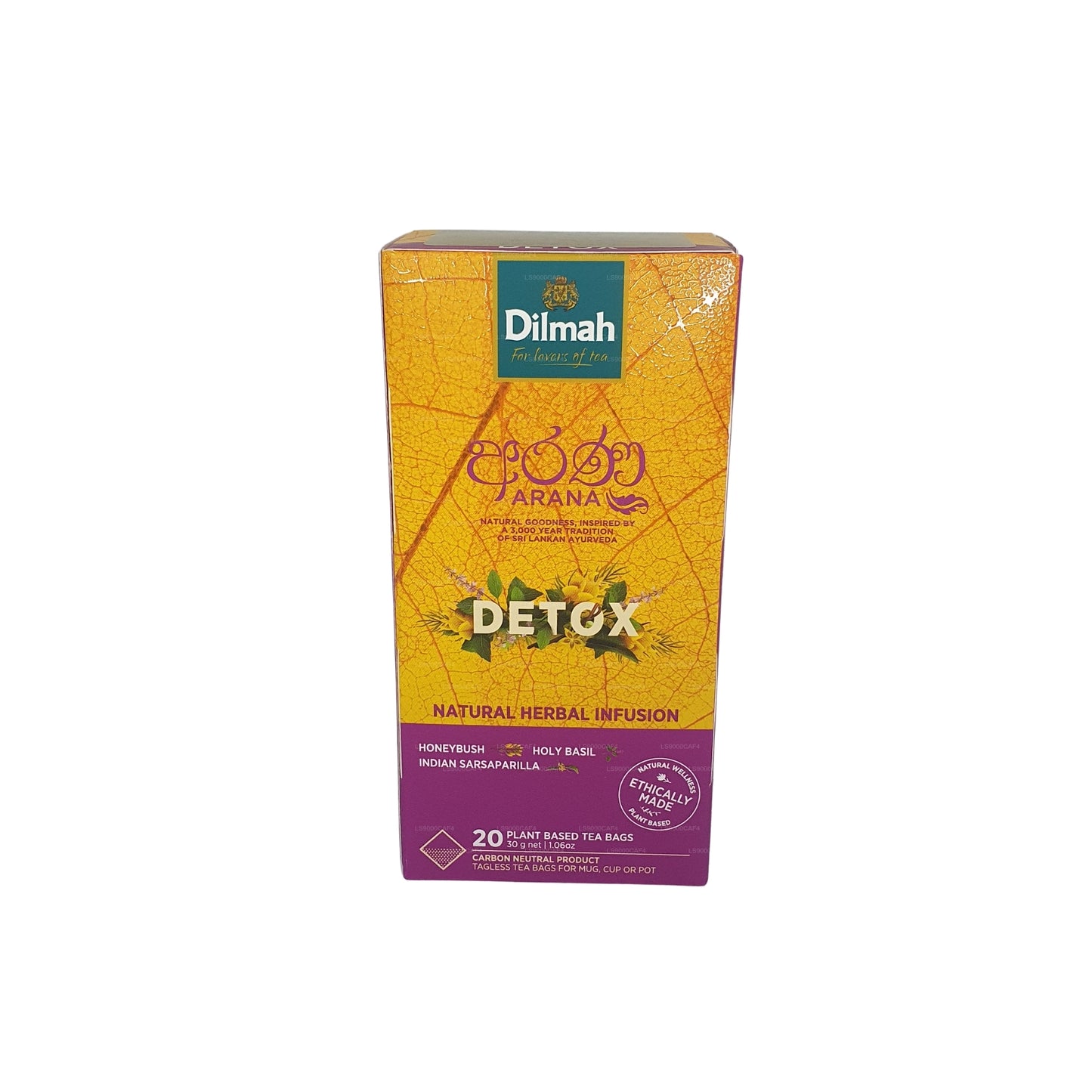 Dilmah Arana Detox naturlig urteinfusion (20 tagless teposer)
