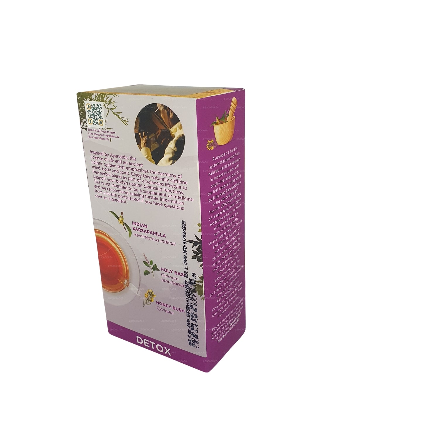 Dilmah Arana Detox naturlig urteinfusion (20 tagless teposer)
