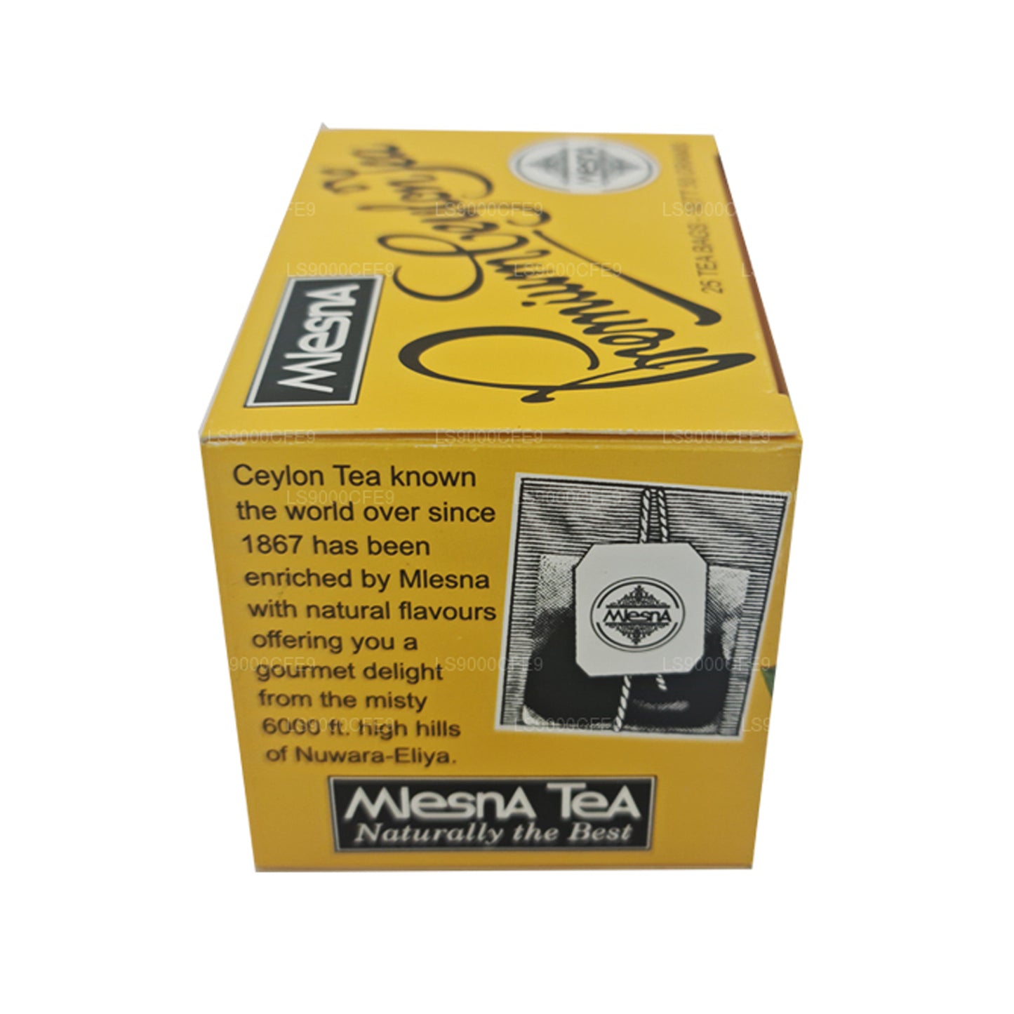 Mlesna Fersken Abrikos Te 25 Tebreve (50g)