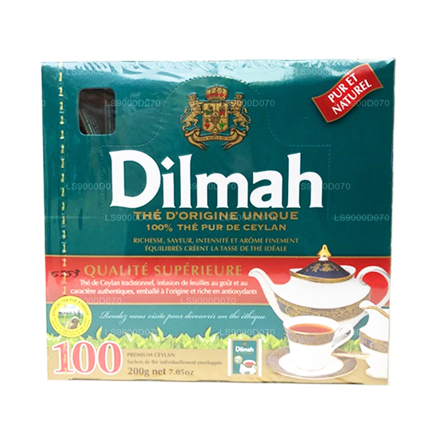 Dilmah Premiun papirkonvolut (100 teposer)