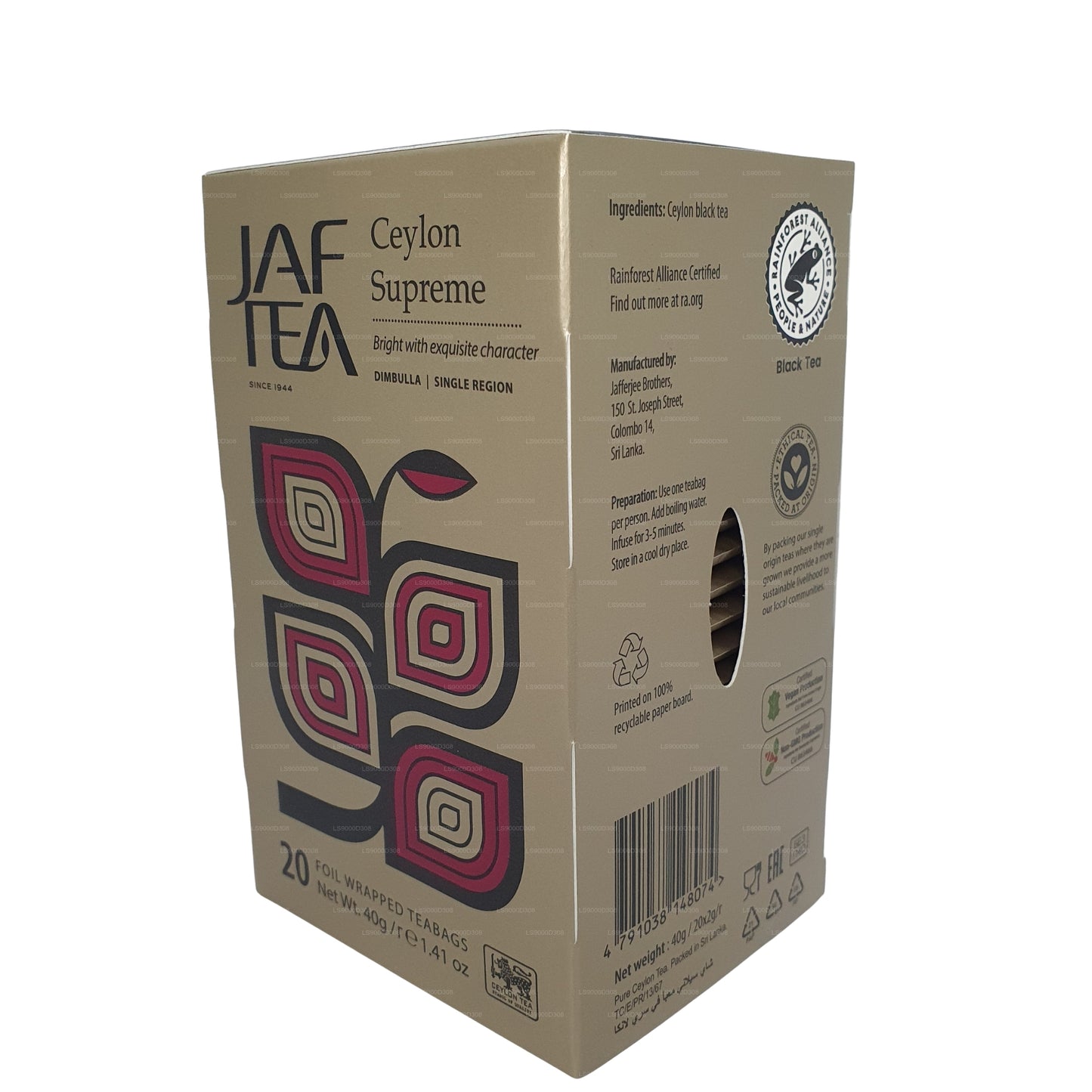 Jaf Tea Classic Gold Collection Ceylon Supreme (50g)