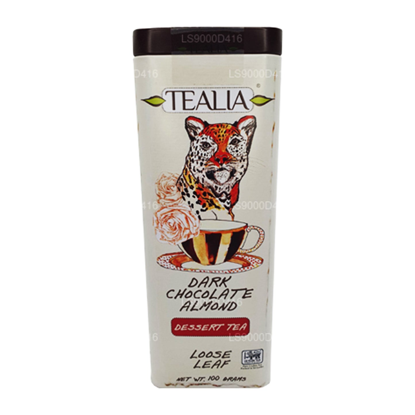 Tealia Mørk Chokolade Mandel Loose Leaf (100g)