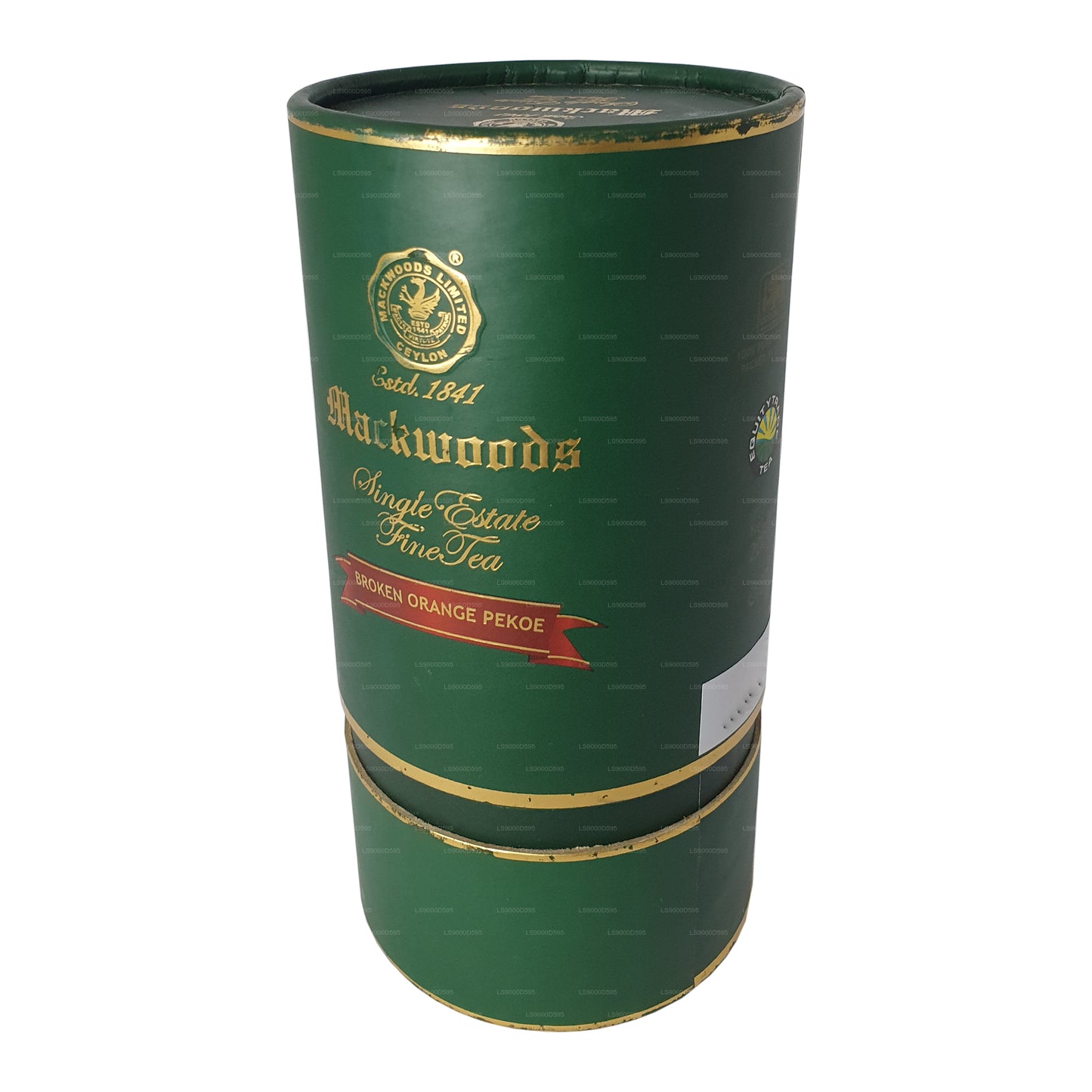 Mackwoods Single Estate, Loose Leaf, Broken Orange Pekoe (Bop) In A Cylinder (200g)