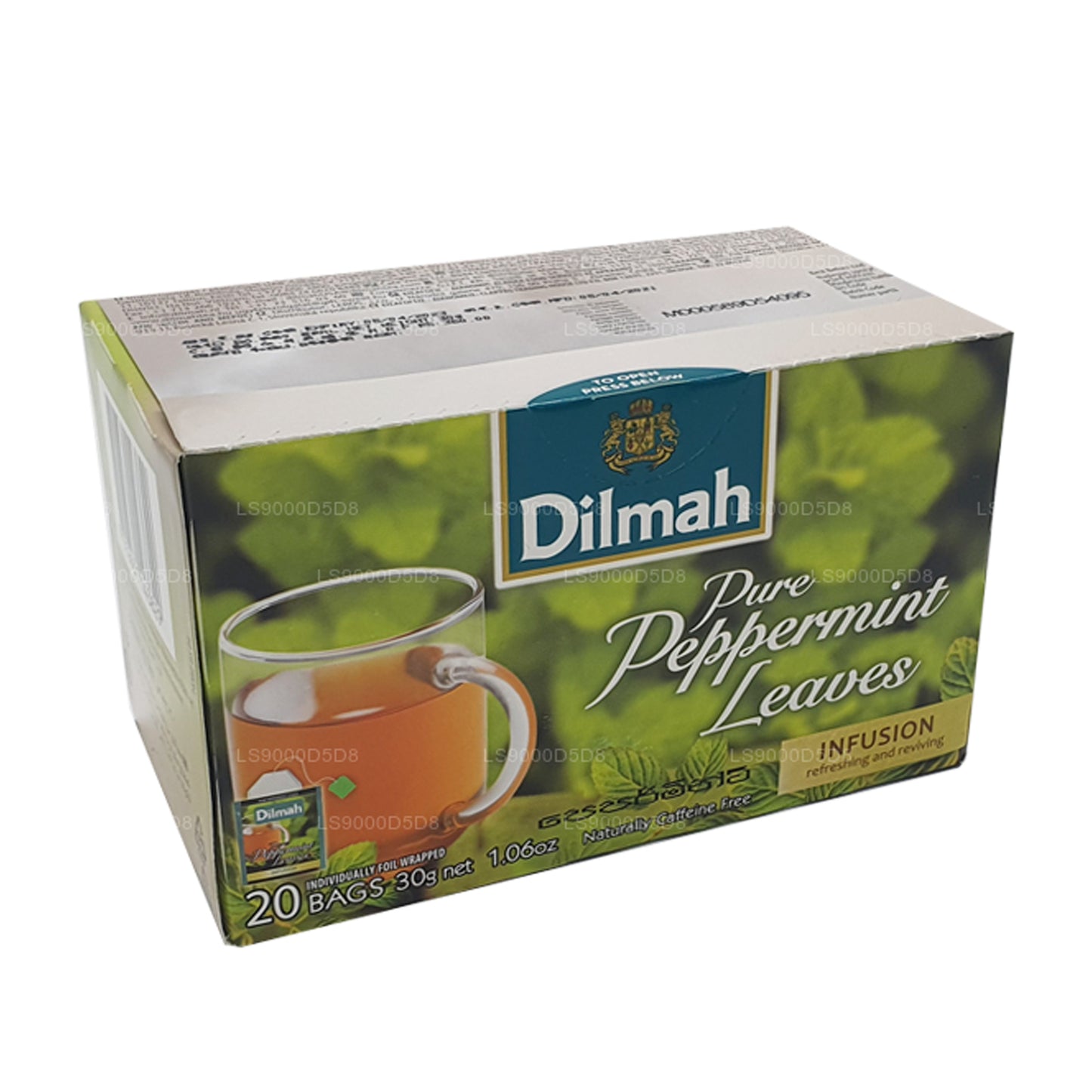 Dilmah Pure Pebermynteblade (30 g) 20 teposer
