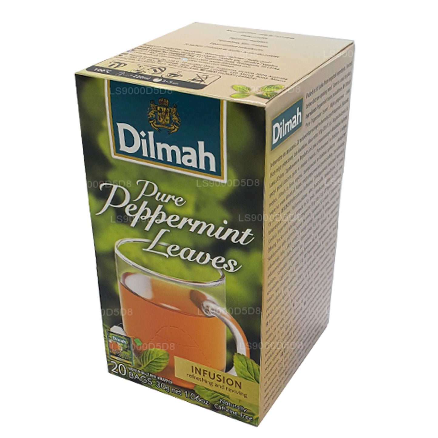 Dilmah Pure Pebermynteblade (30 g) 20 teposer