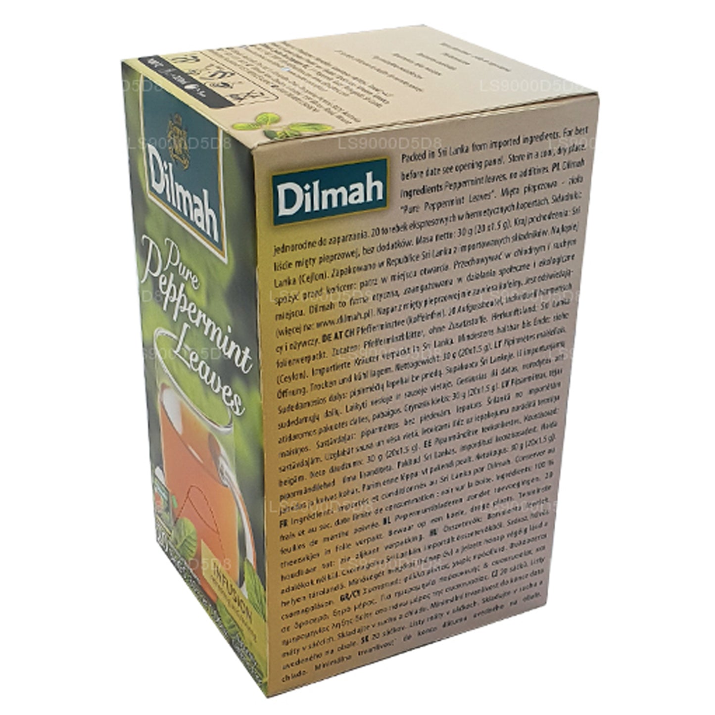 Dilmah Pure Pebermynteblade (30 g) 20 teposer