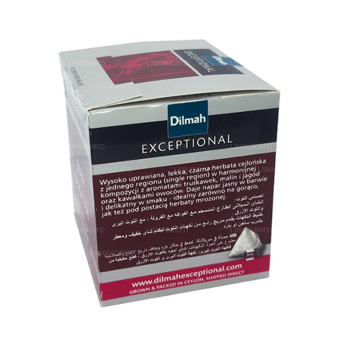 Dilmah Enestående Berry Sensation Ægte Leaf Te (40g) 20 teposer