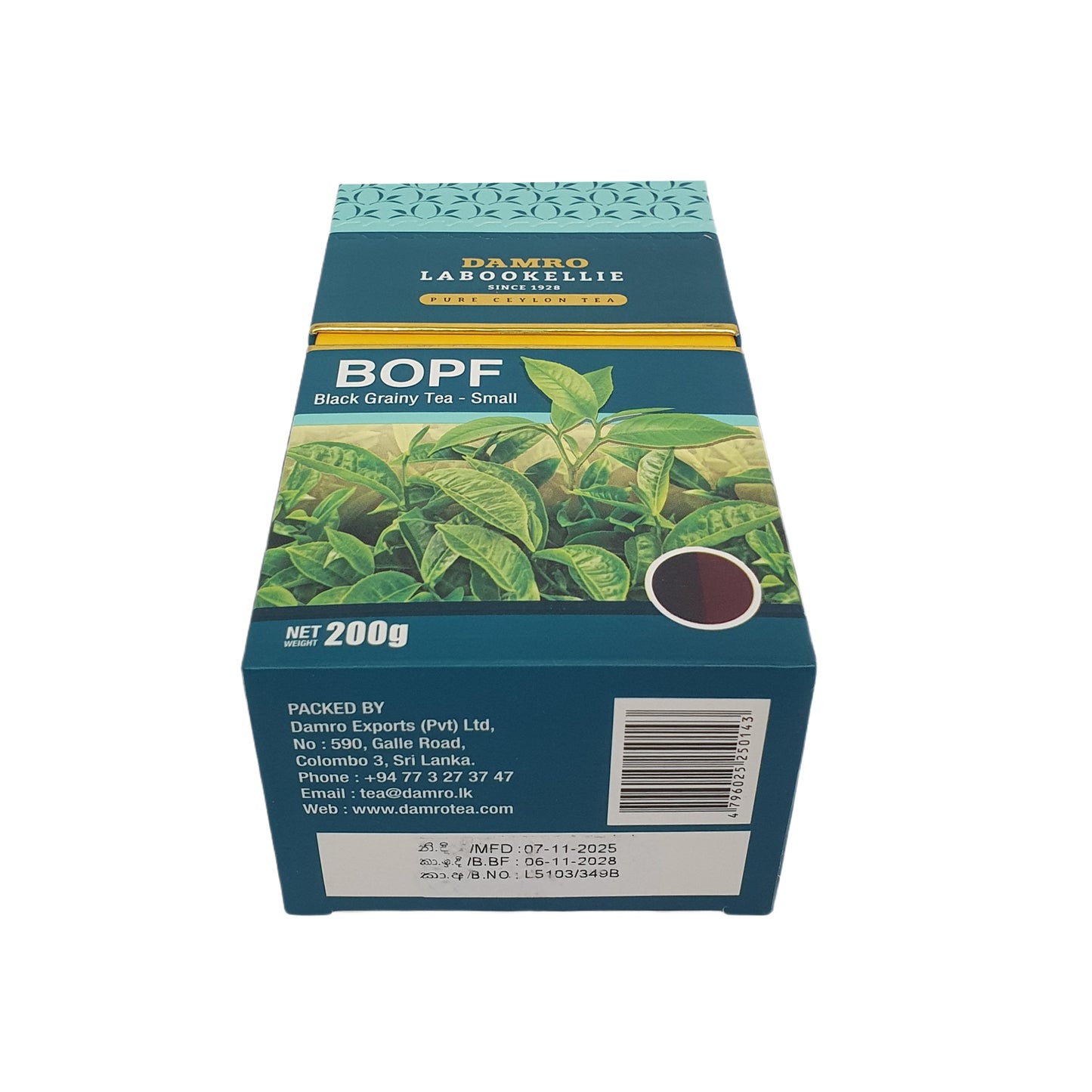 GD Labokellie BOPF Sort Kornet Te (200 g)