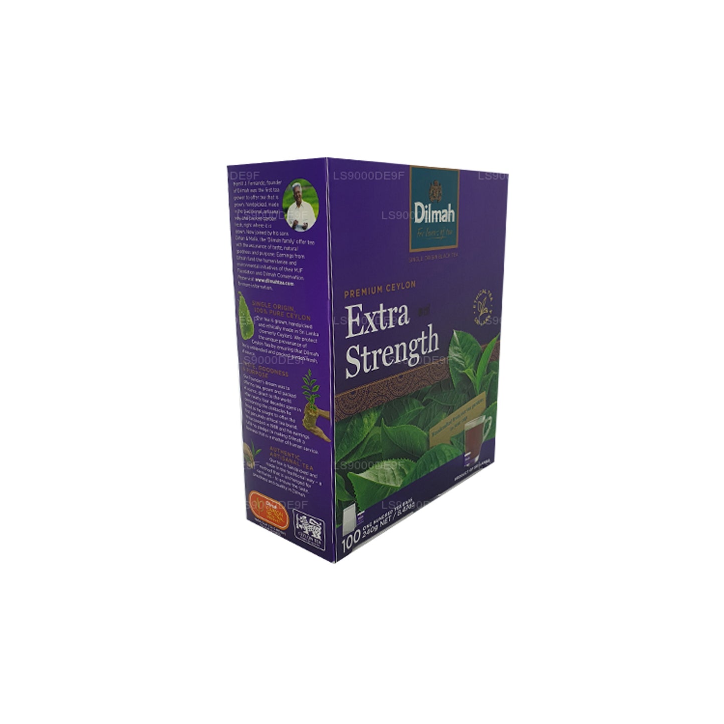 Dilmah Premium ekstra styrke Ceylon te (240 g) 100 teposer