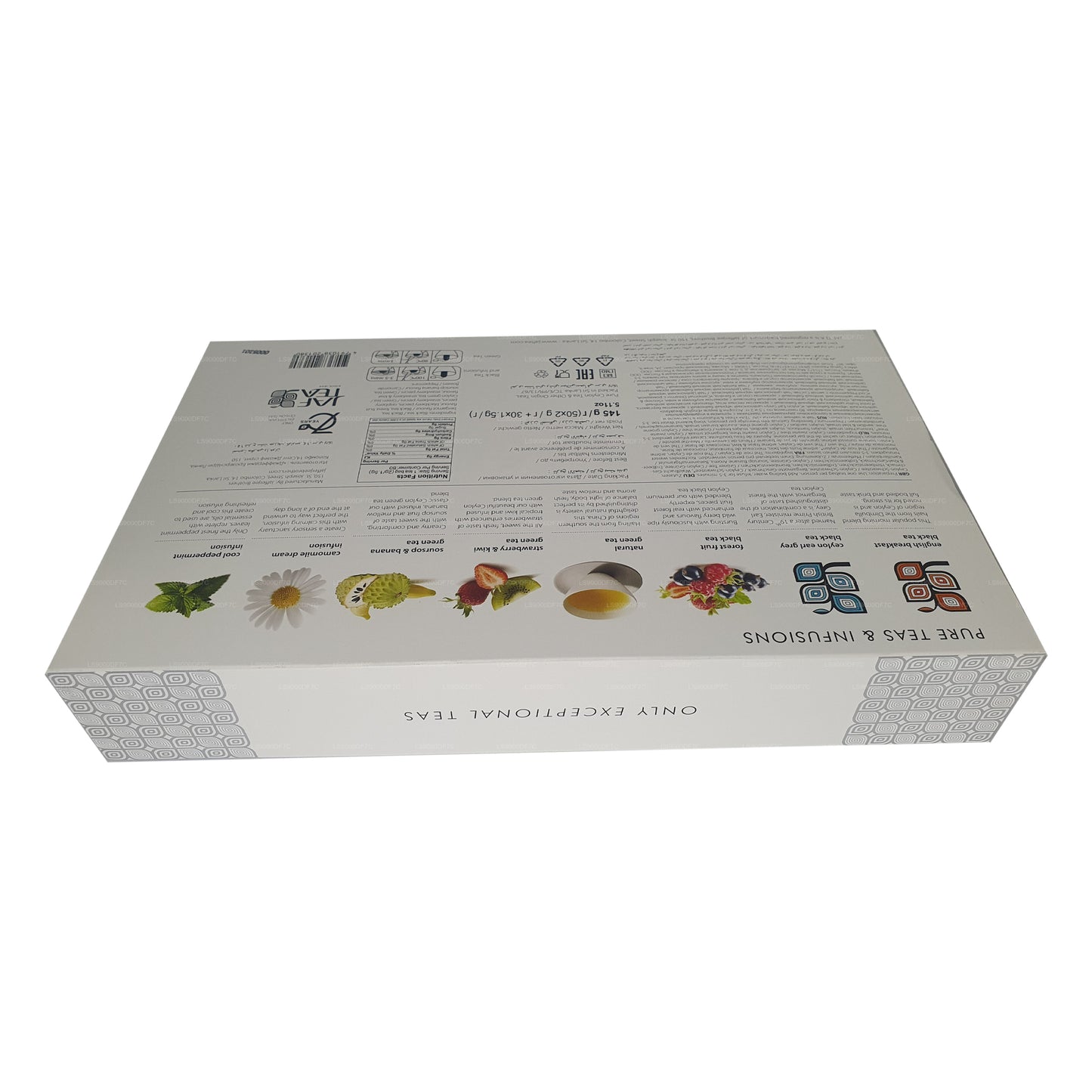 Jaf te ren te og infusioner (145 g) 80 teposer