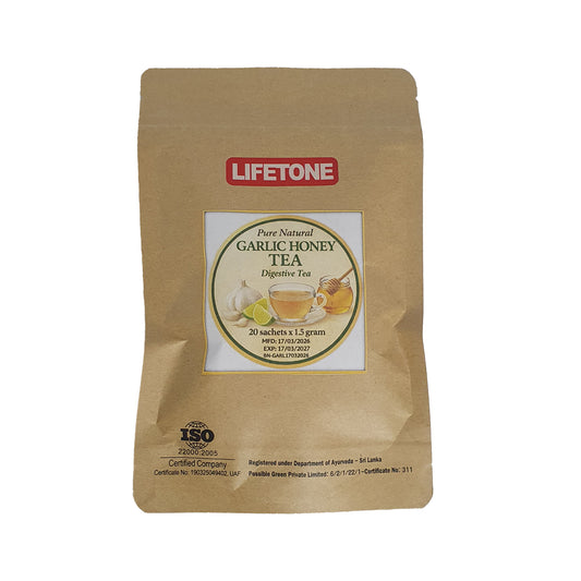 Lifetone hvidløg honning te (40g)