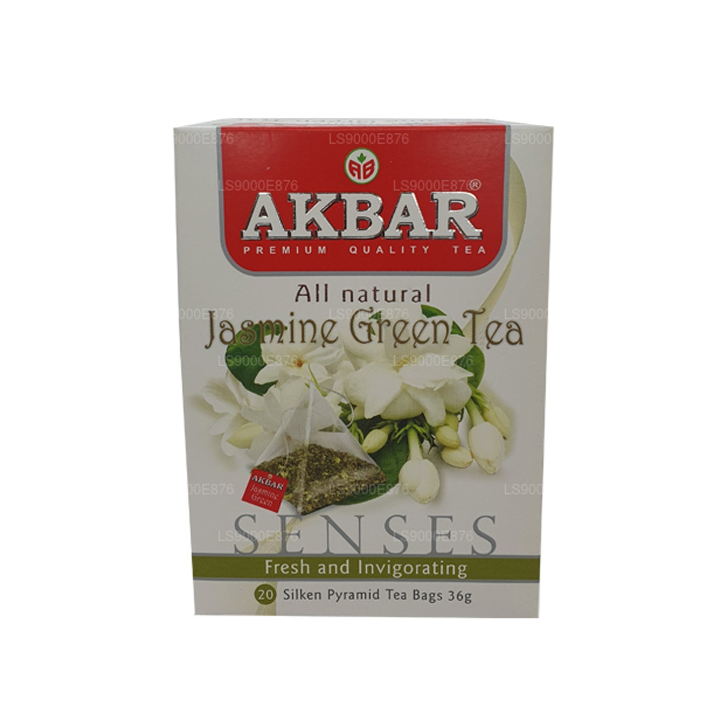 Akbar Jasmine Grøn Te (36g) 20 Teposer