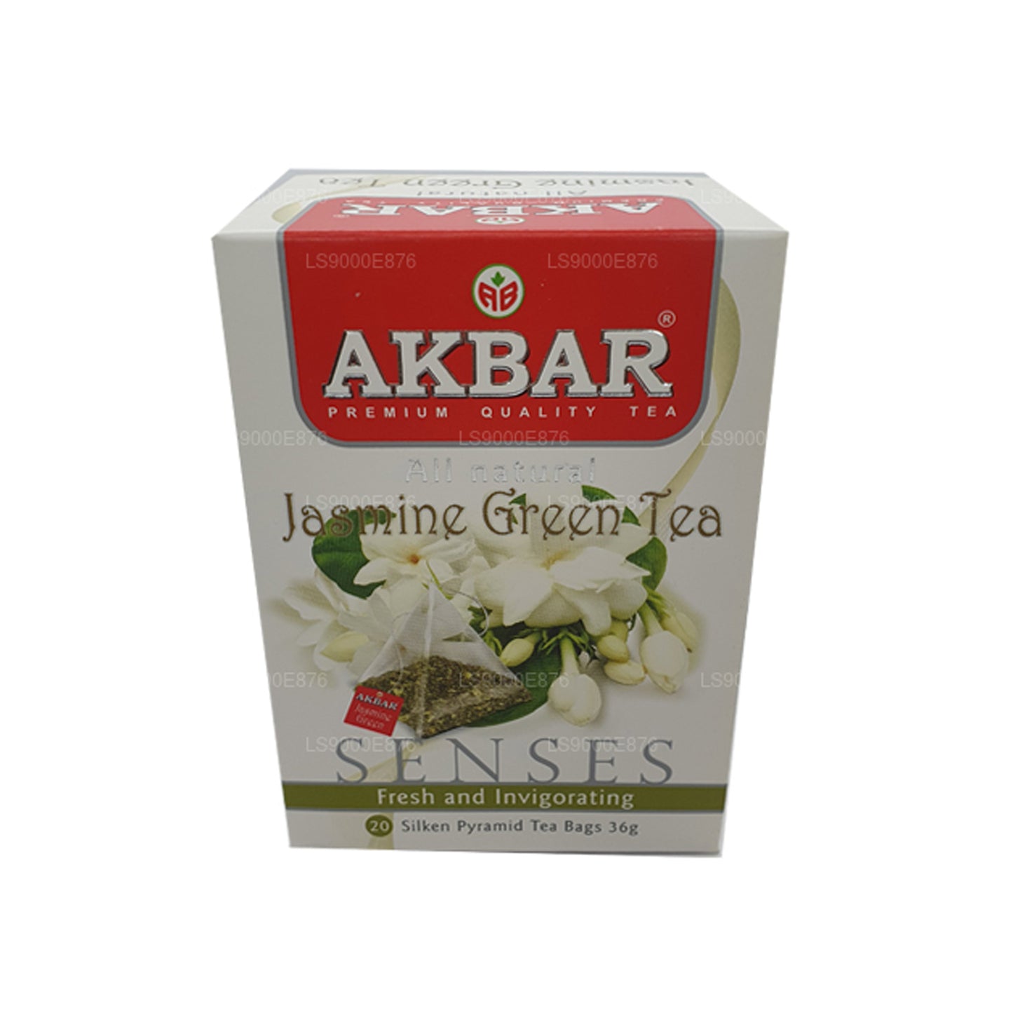 Akbar Jasmine Grøn Te (36g) 20 Teposer