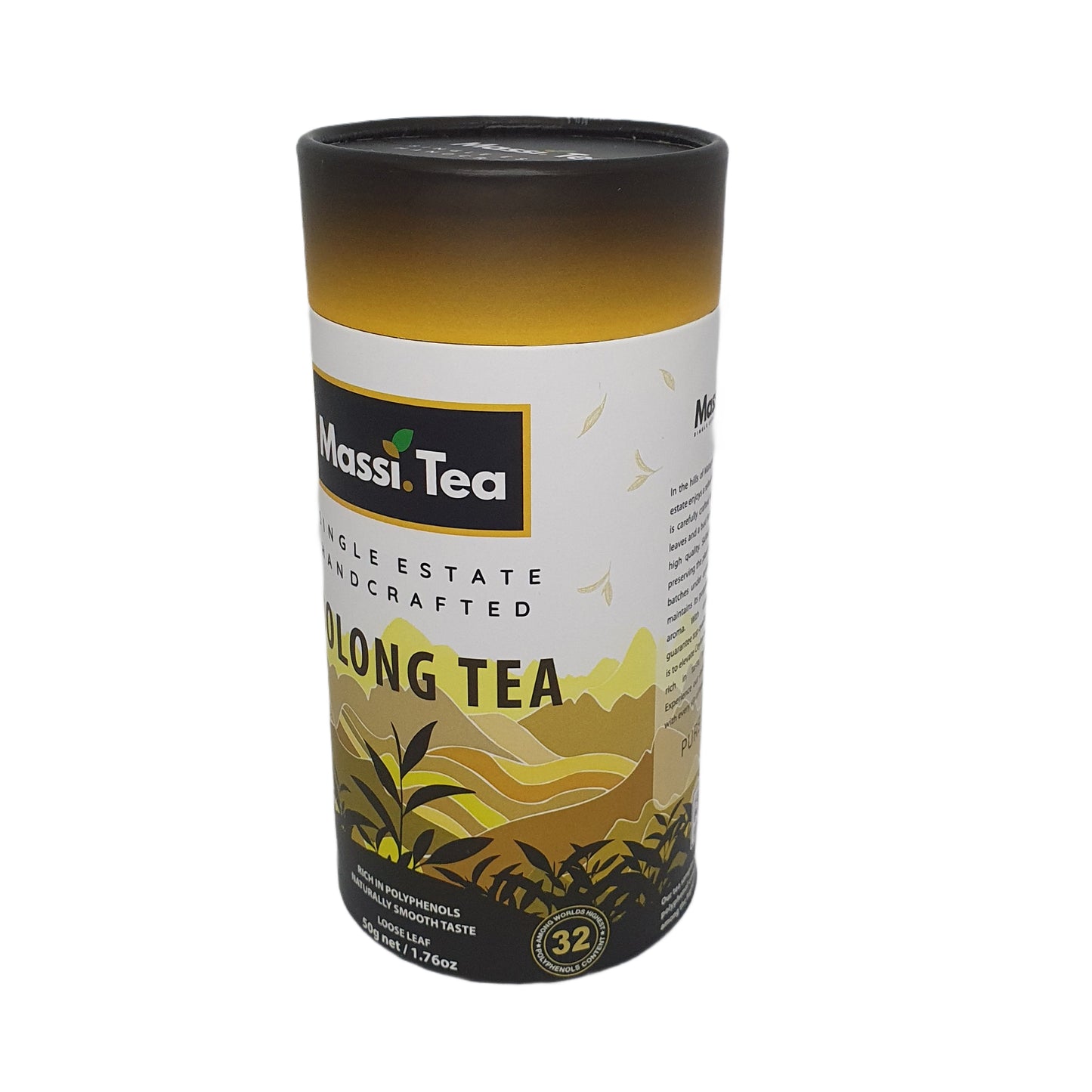 Massi Tea Single Estate Håndlavet Oolong te (50g)