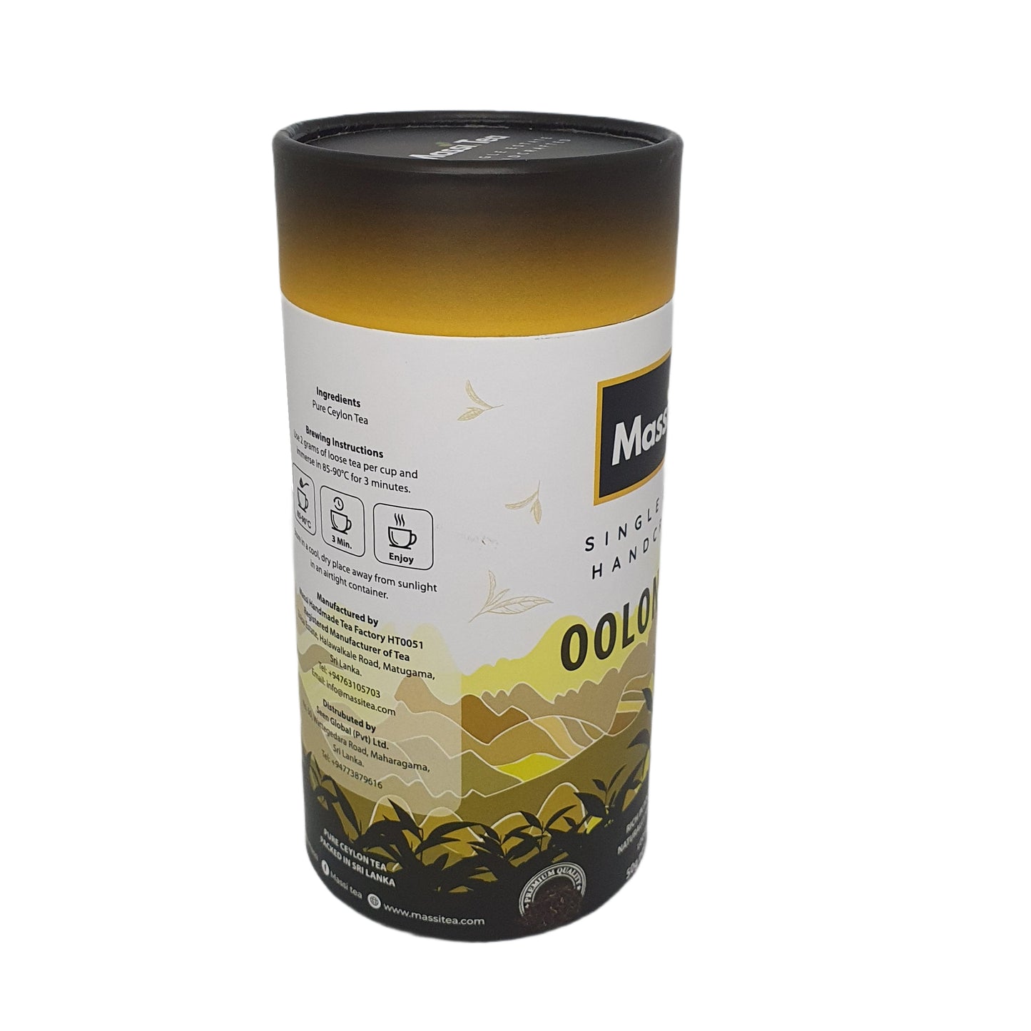Massi Tea Single Estate Håndlavet Oolong te (50g)