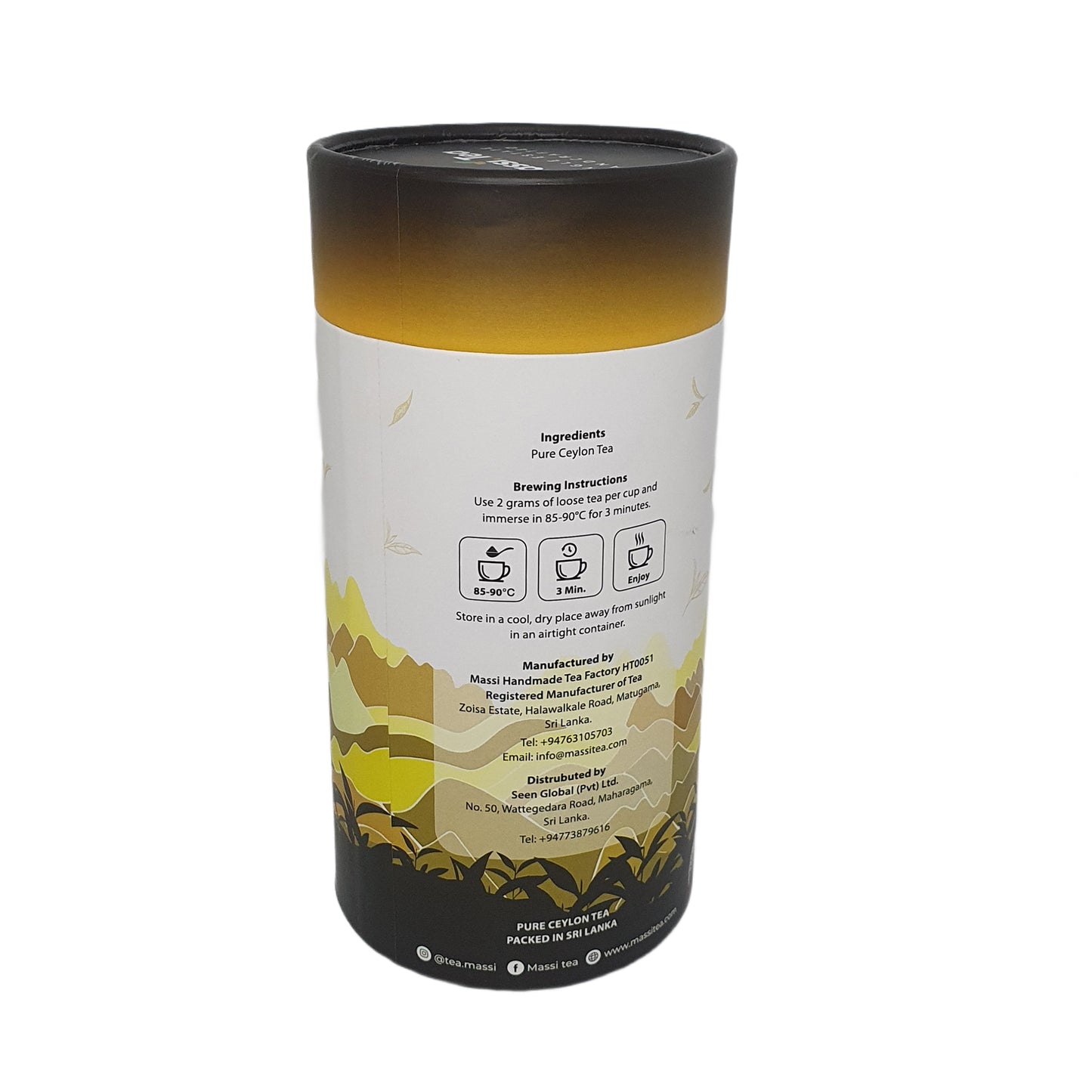 Massi Tea Single Estate Håndlavet Oolong te (50g)