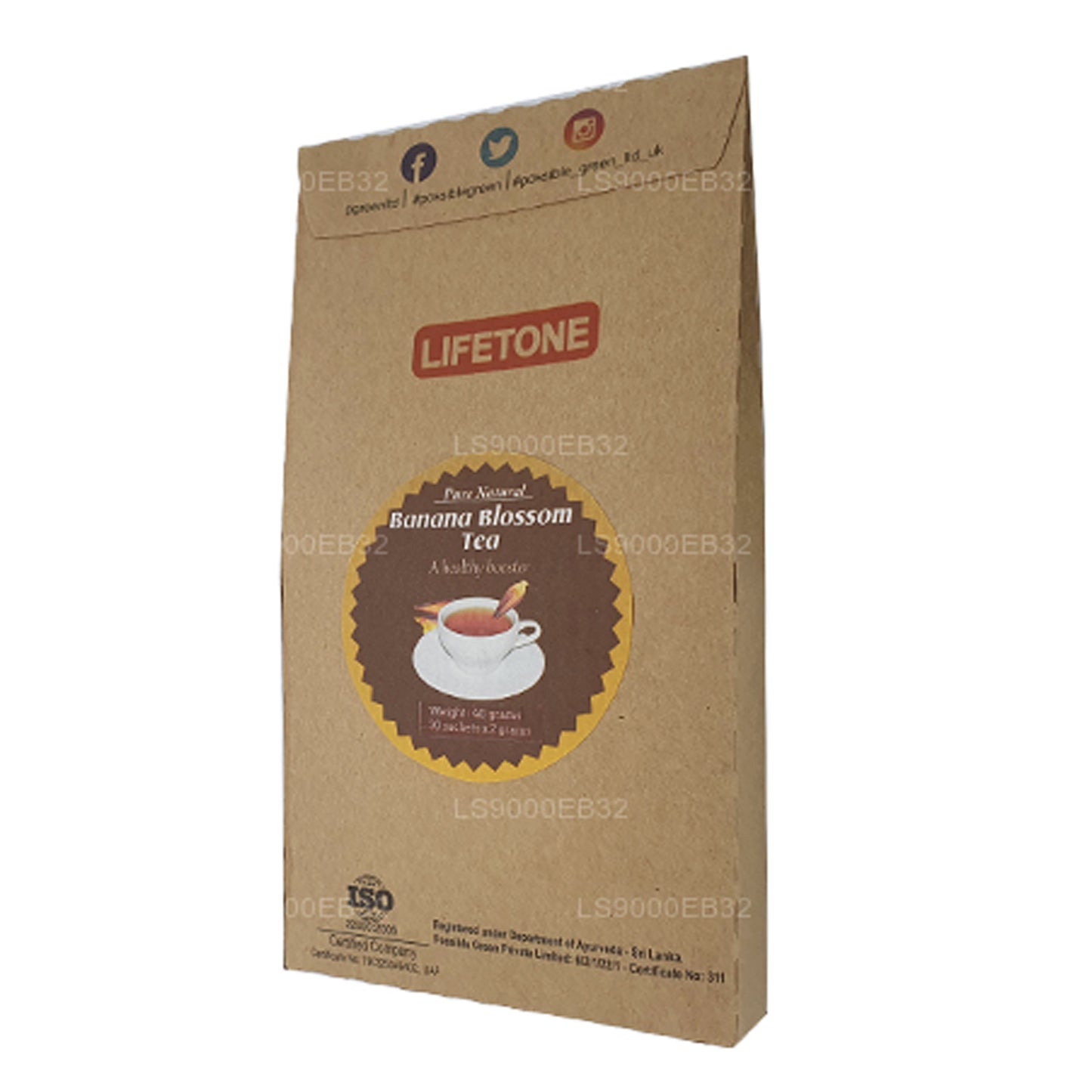 Lifetone Banan Blossom Te (40g)