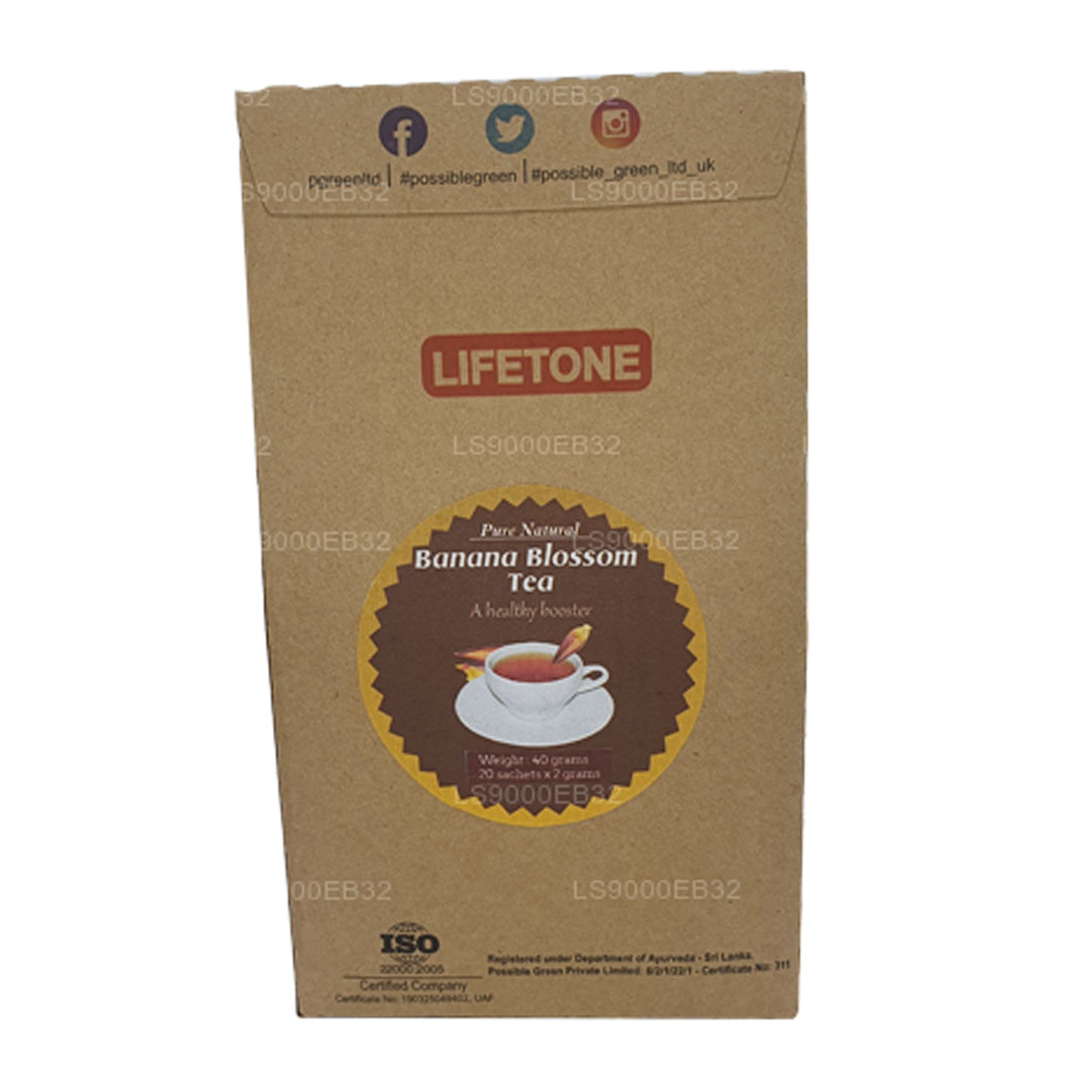 Lifetone Banan Blossom Te (40g)