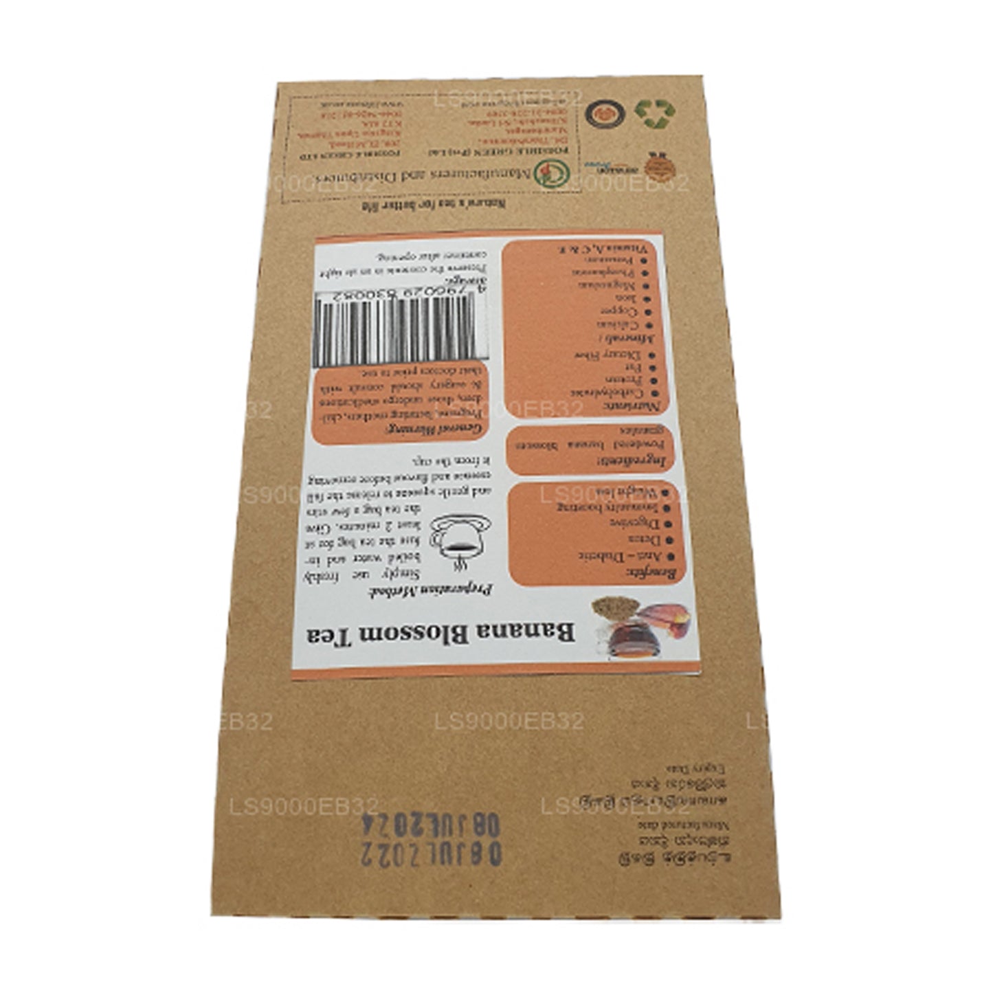 Lifetone Banan Blossom Te (40g)