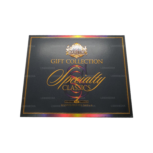 Basilur Gaveæske Assorterede Specialty Classics (115g) 60 indhyllede teposer