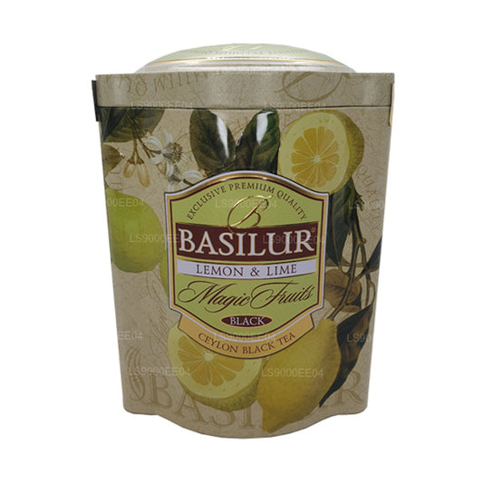 Basilur Magic Frugt Citron og lime (100 g) Tin Caddy