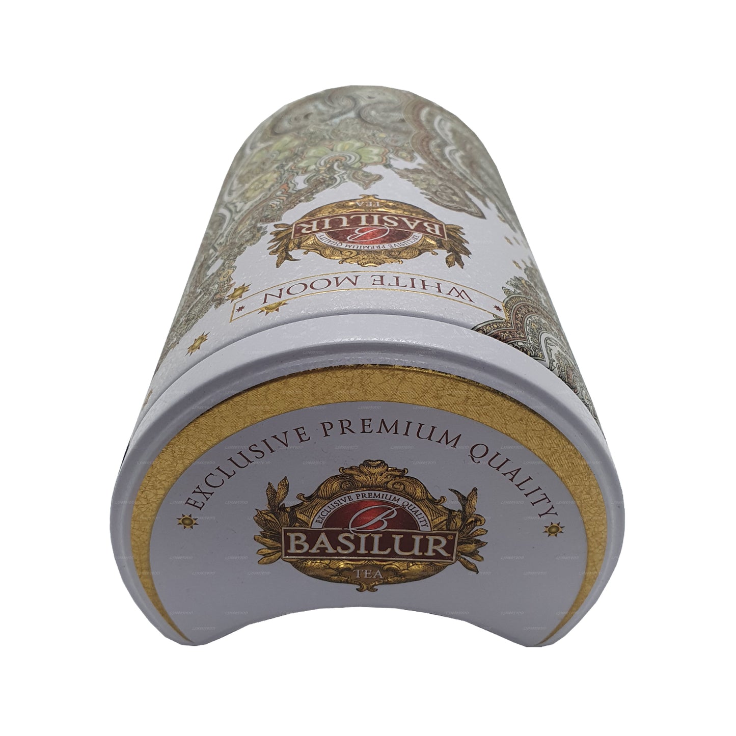 Basilur orientalsk „White Moon“ (100 g) Caddy