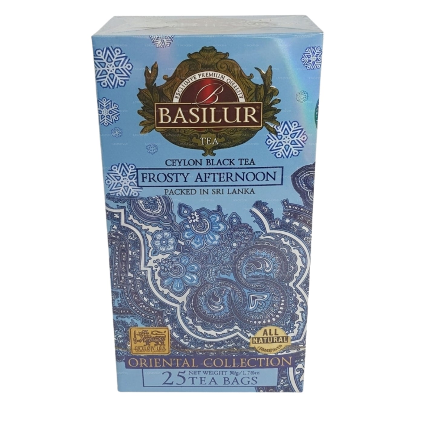 Basilur Oriental Frosty Afternoon Tea (50g)  25 Tea Bags