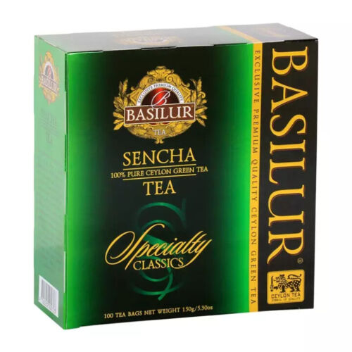 Basilur Specialty Classics Sencha Ceylon Green Tea (150g) 100 Tea Bags