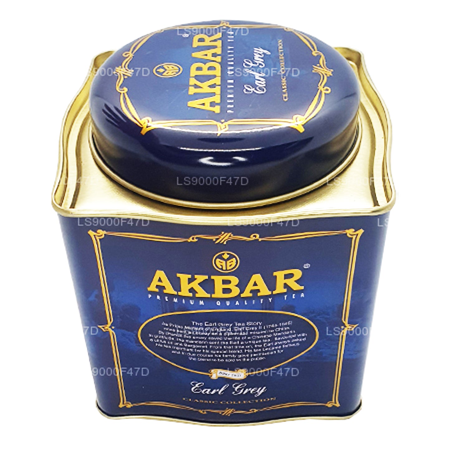 Akbar Classic Earl Grey Leaf Te (250 g) Dåse