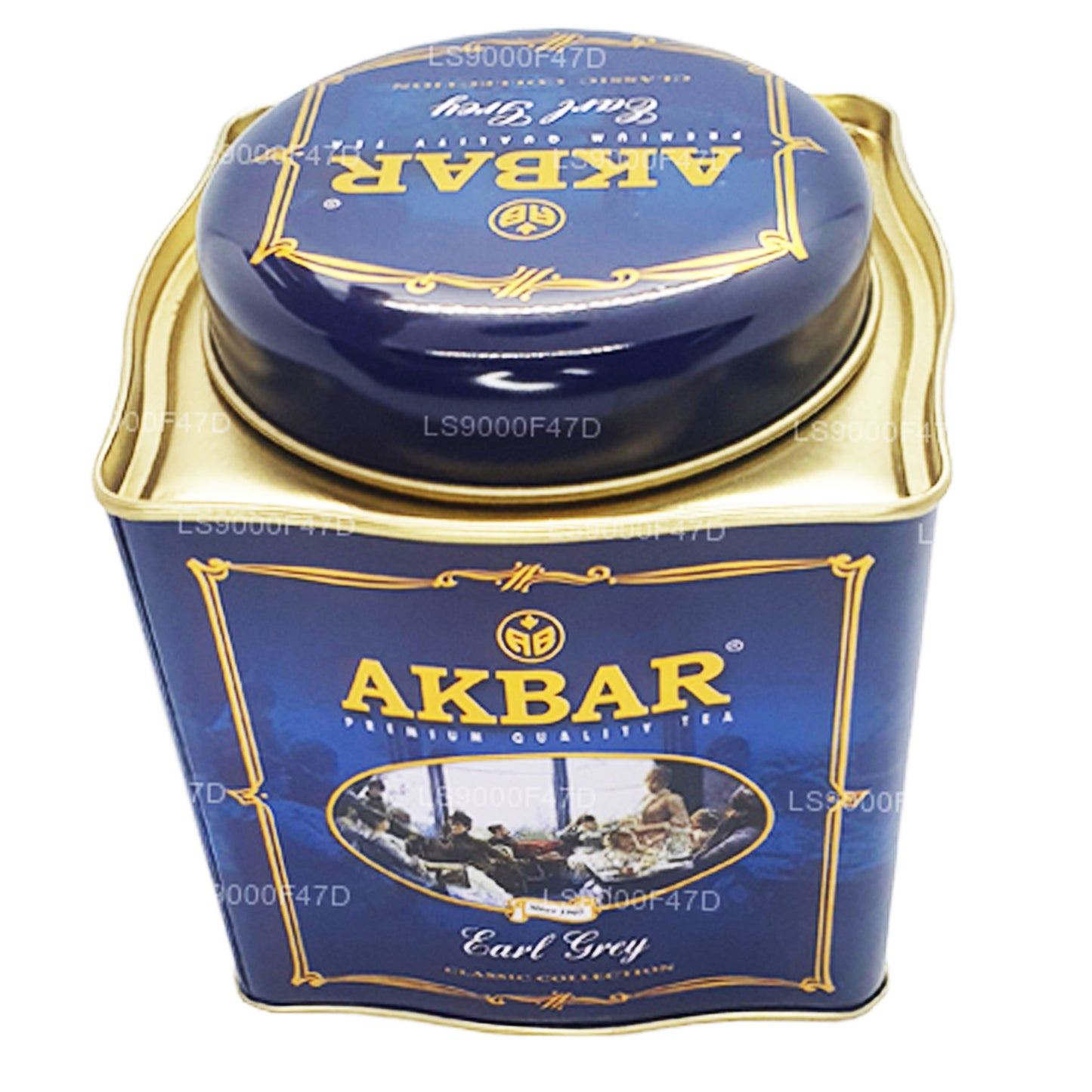Akbar Classic Earl Grey Leaf Te (250 g) Dåse