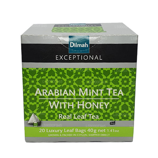 Dilmah Enestående blad med arabisk mynte og honning (20 teposer)