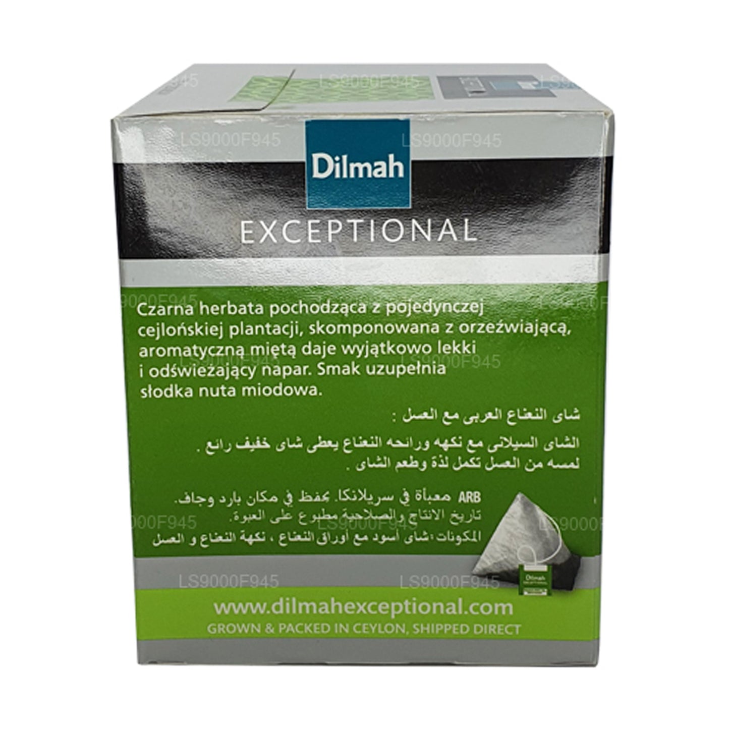 Dilmah Enestående blad med arabisk mynte og honning (20 teposer)