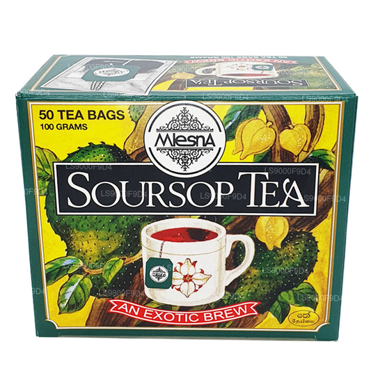 Mlesna Soursop te 'Et eksotisk bryg' 50 teposer (100 g)