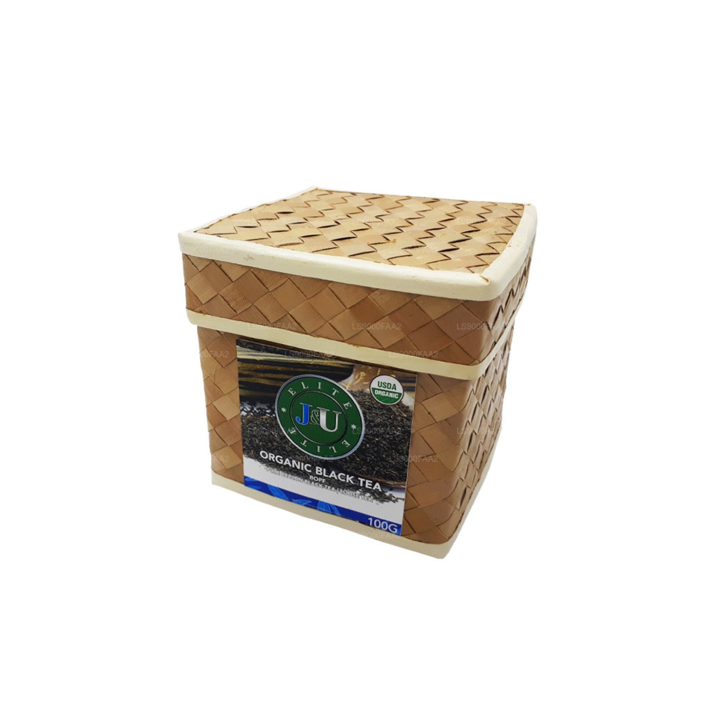 J&U Organic BOPF Pure Ceylon Black Loose Tea (100g)