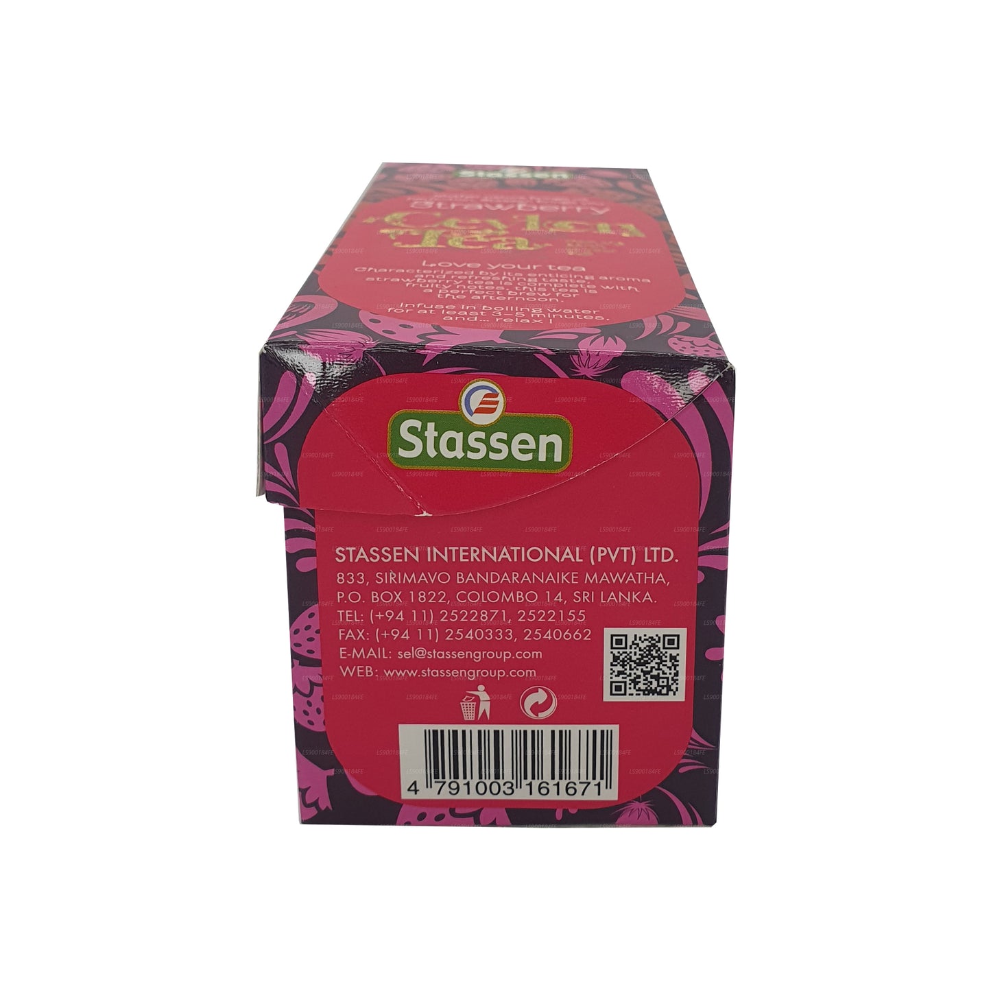 Stassen Strawberry Tea (37,5 g) 25 teposer